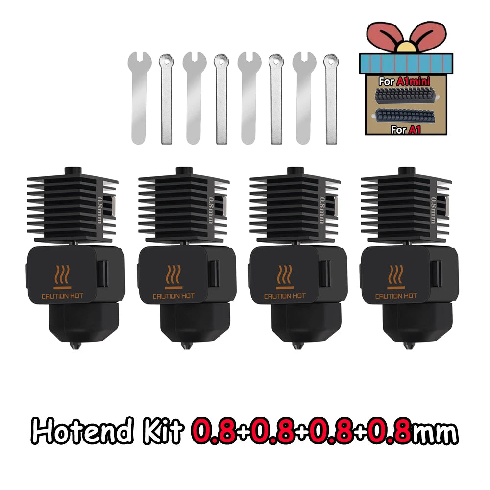 Sprouture Lab V2 Hotend & Steel Nozzle Kit – Bambu Lab A1 / A1 Mini