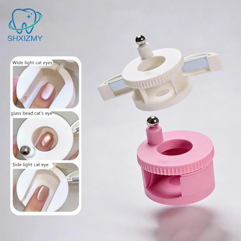 Cat Eye Nail Magnet Tool – 360° Rotating Nail Art Magnet