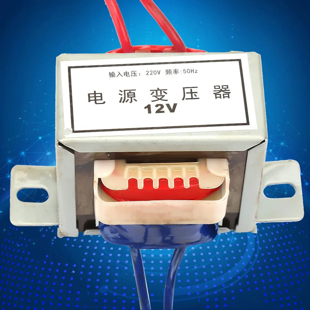 AC 220V to 12V/24V Power Transformer 10W 50Hz EI Core Single Phase