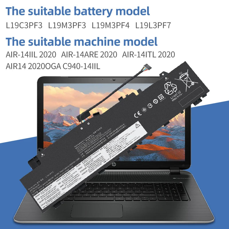 SUOZHAN L19M3PF4 Battery for Lenovo IdeaPad 5 14ALC05 14ARE05