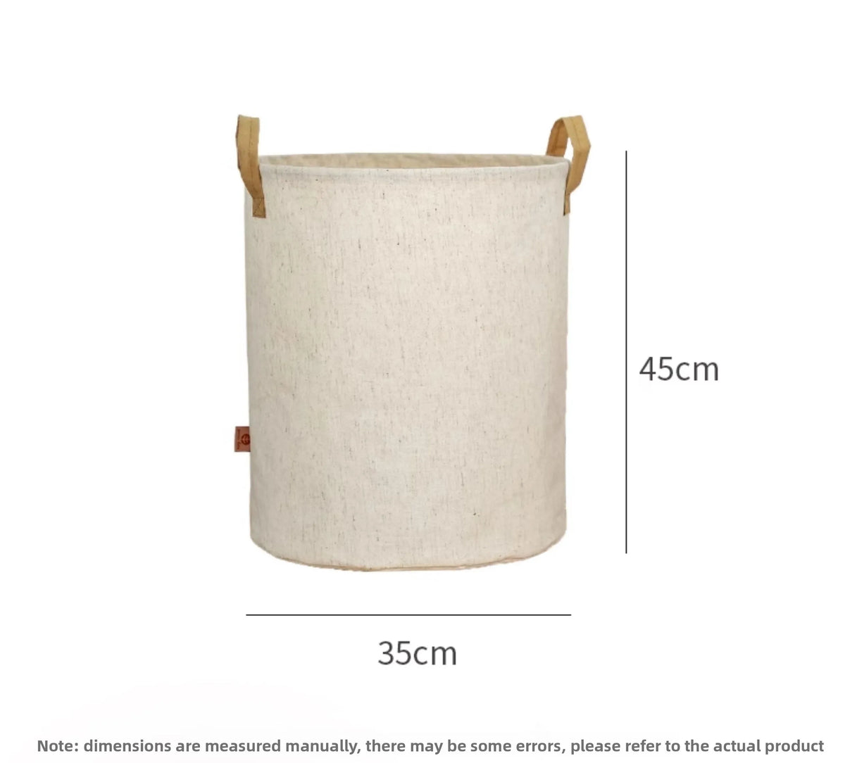 5-Pack Foldable Fabric Laundry Baskets – Home Storage Hampers