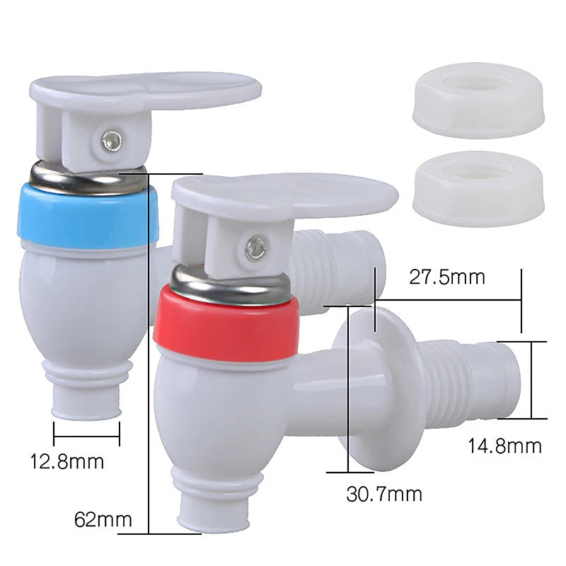 Plastic Water Dispenser Side Faucet Replacement – Hot & Cold