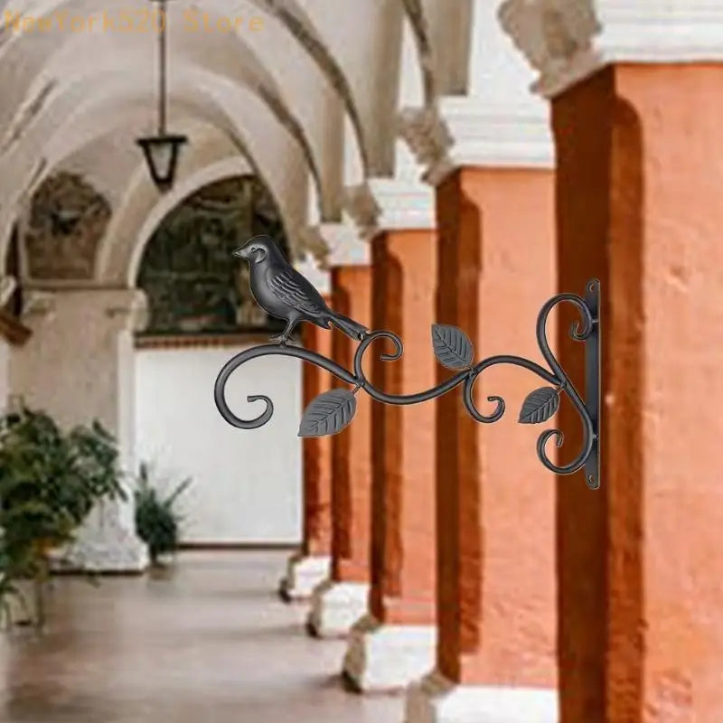 Cast Iron Bird Hanging Bracket – Indoor & Outdoor Wall Decor