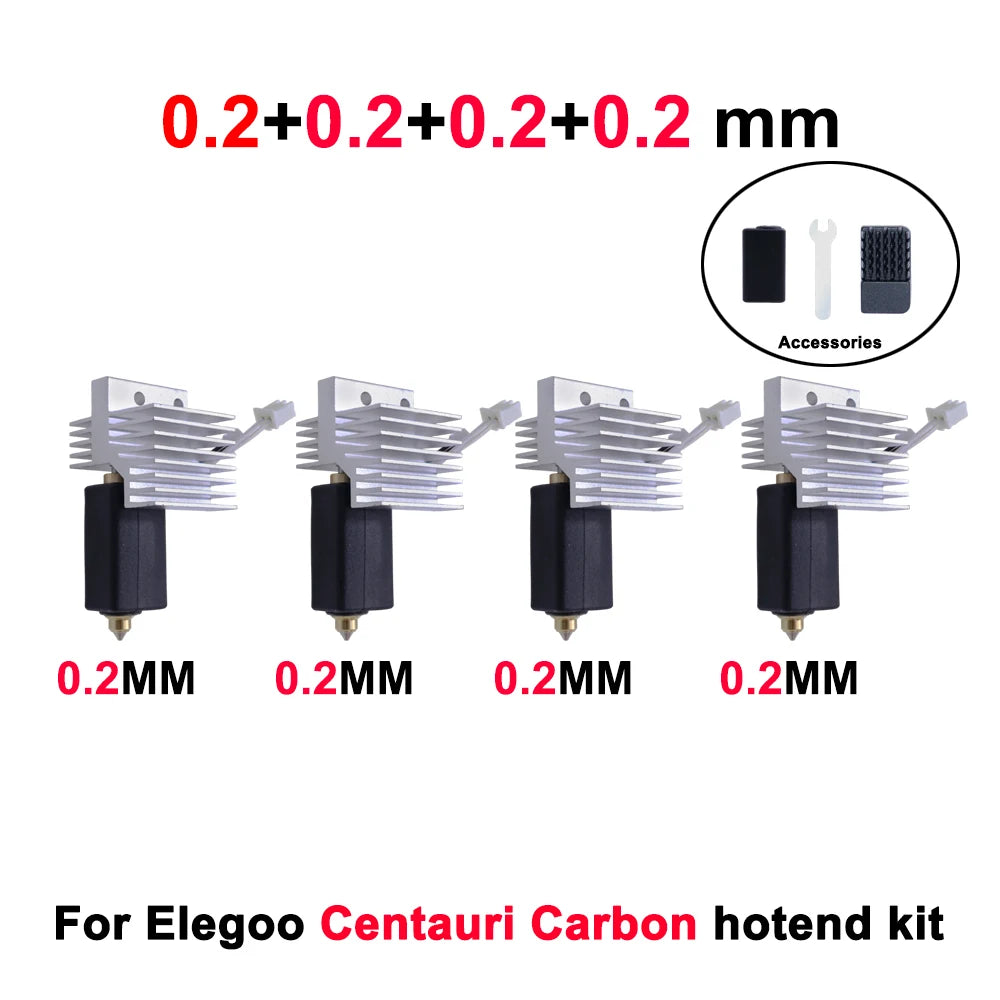 Sprouture Lab Elegoo Centauri Carbon Hotend Kit 0.2–0.8mm