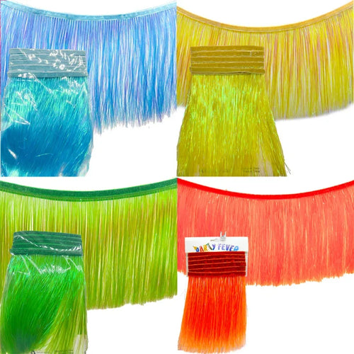 1.5m Metallic Foil Fringe Tassel Banner – Party Wall Decoration