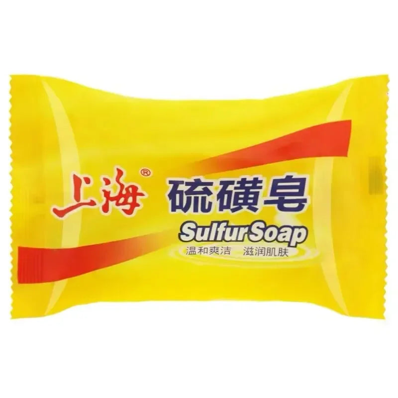 Shanghai Sulfur Soap Deep Cleansing Bar – 3 or 5 Pack