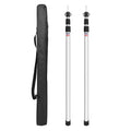 Aluminium Telescoping Tarp Poles 90–230cm | Camping Canopy