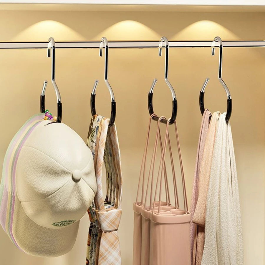 Circle Ring Hat Hook Hanger – Non-Slip Wardrobe Storage Rack
