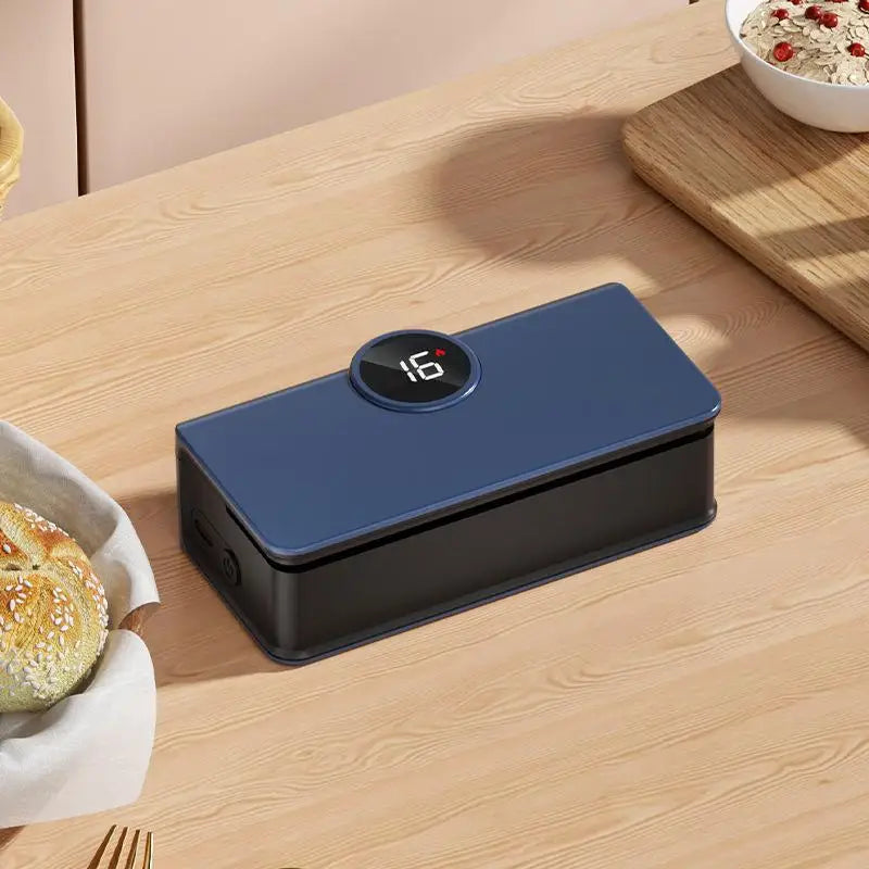 Mini Magnetic Bag Sealer – 6 Settings, Hidden Cutter, Rechargeable