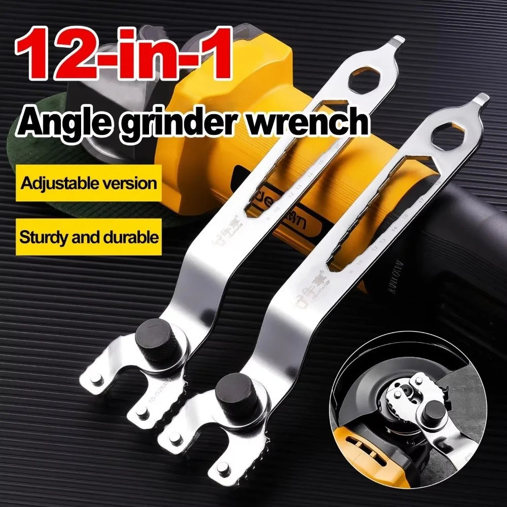 Adjustable Angle Grinder Wrench – Multi-Function Disc Tool