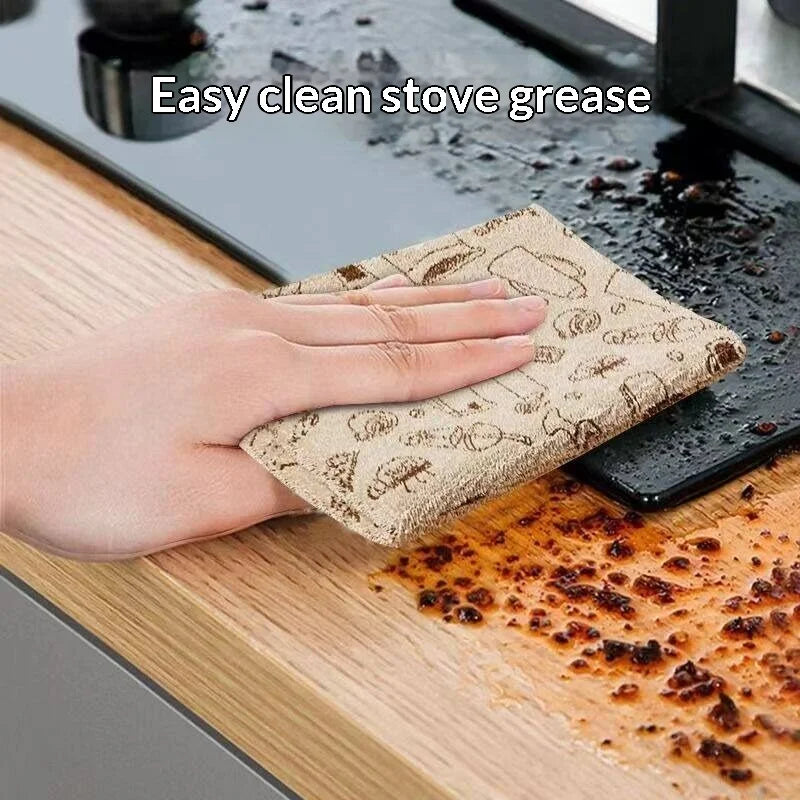 Reusable Tear-Off Kitchen Cleaning Cloth Roll – 20 Sheets