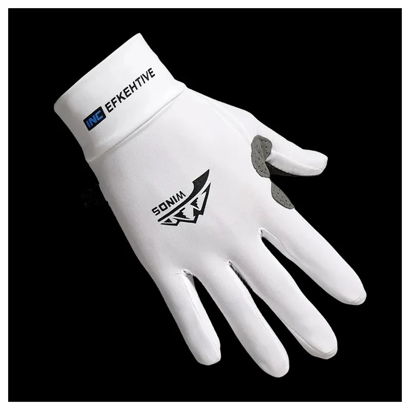VIBE Ice Silk Full Finger Gloves – Anti-Slip UV Outdoor Sports