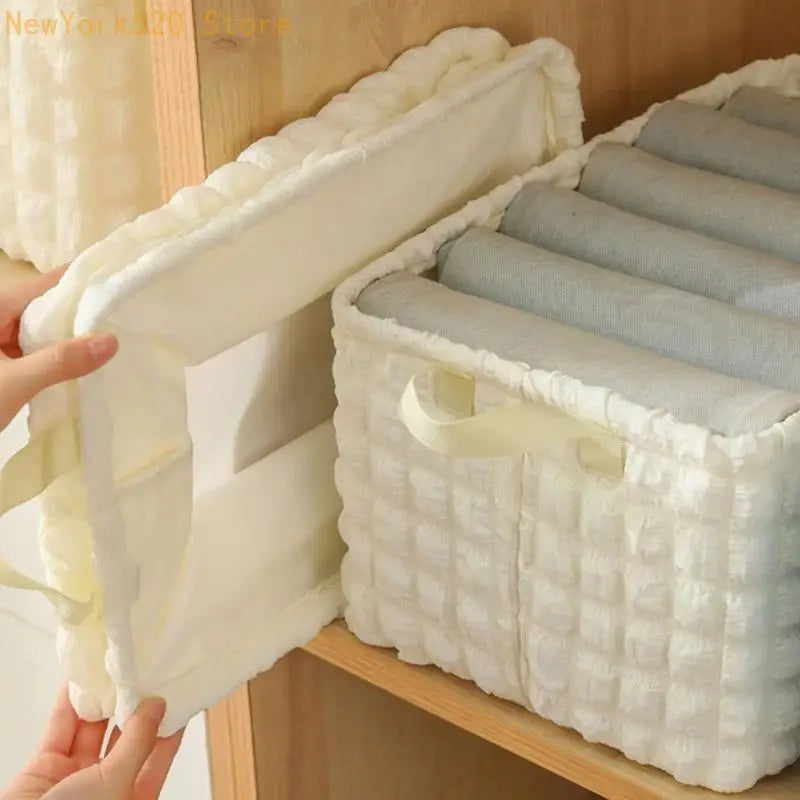 Foldable Drawer Divider Underwear & Socks Storage Box