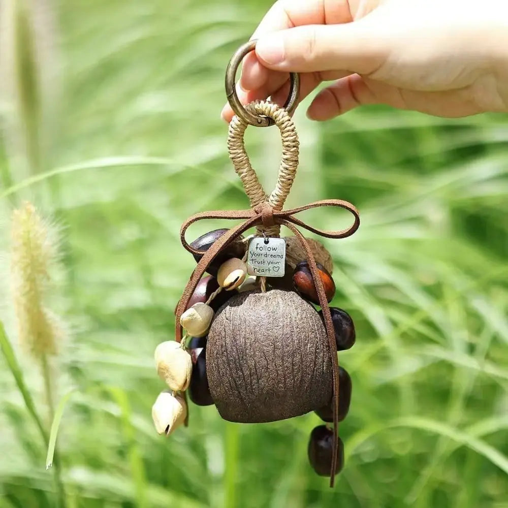 Natural Nut Shell Wind Chimes DIY Kit – Garden & Yoga Decor