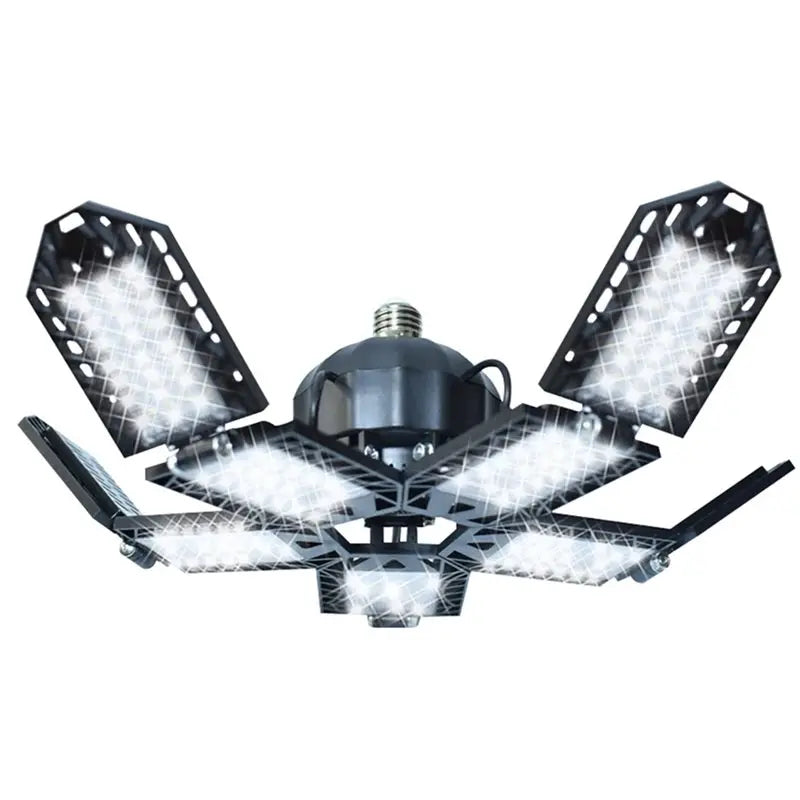 VIBE 180W Foldable LED Garage Ceiling Light – 15000 Lumens