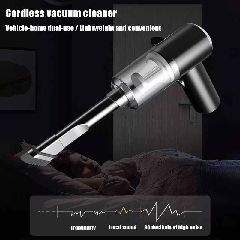 Wireless Handheld Vacuum Cleaner – 6 Heads, Wet & Dry