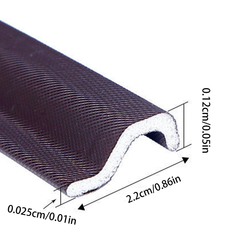 5M S-Shape Casement Window Seal Strip – Windproof & Soundproof