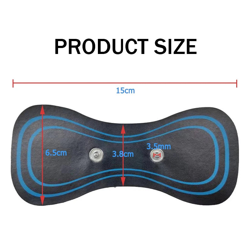 EMS TENS Replacement Massager Patch – Neck Back Hip Body