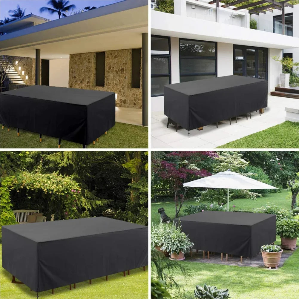 Waterproof Oxford Cloth Outdoor Furniture Cover – Patio & Garden