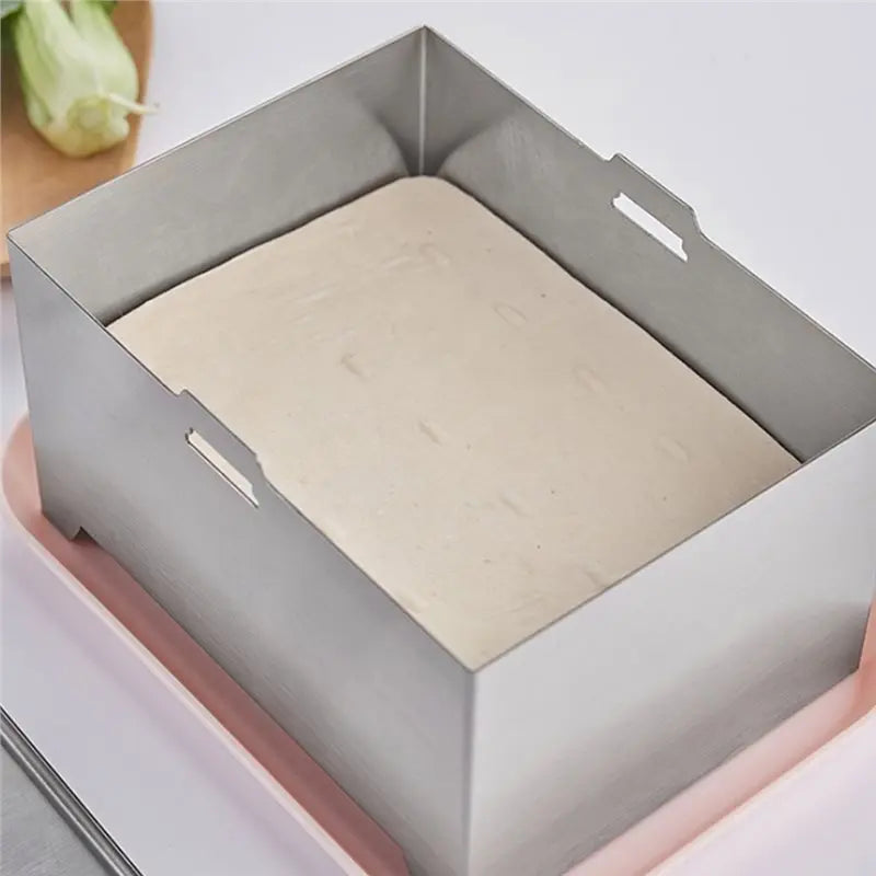 Stainless Steel Tofu Press Mold & Cheese Making Kit
