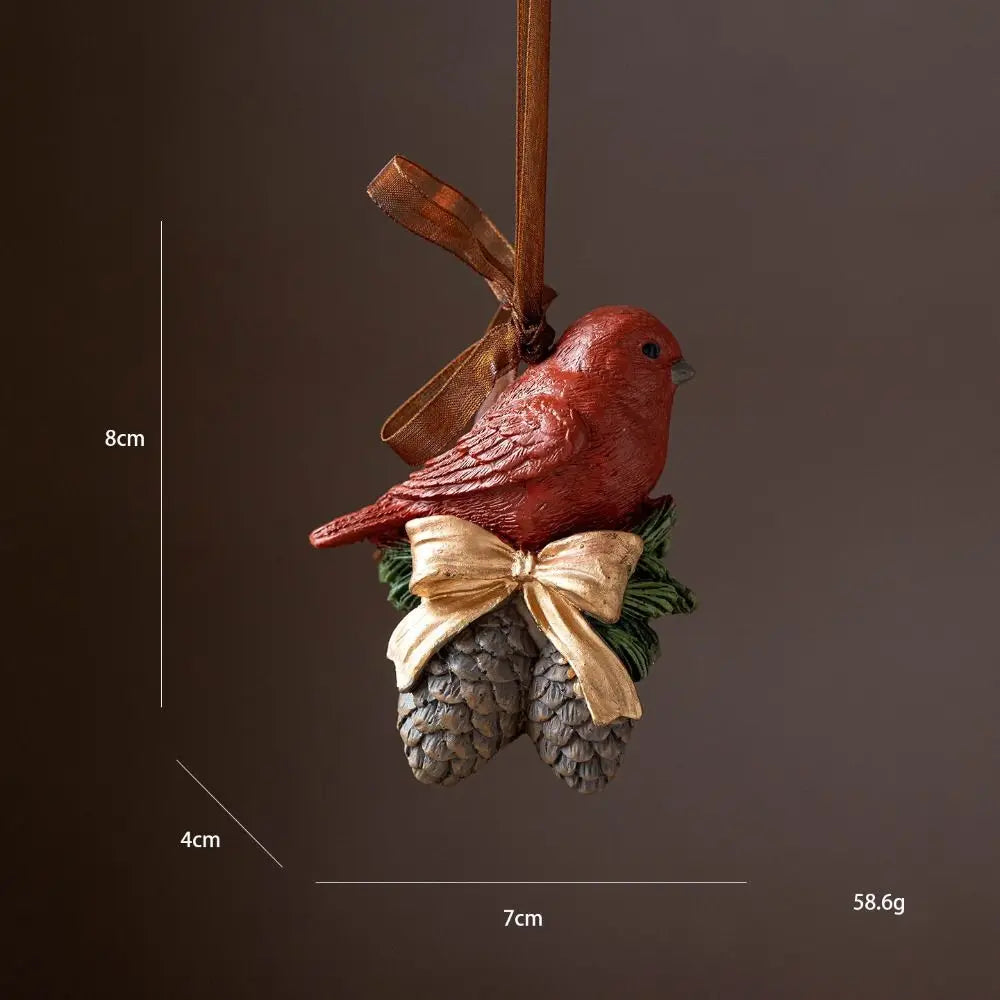3D Resin Christmas Hanging Ornament – Santa & Holiday Décor