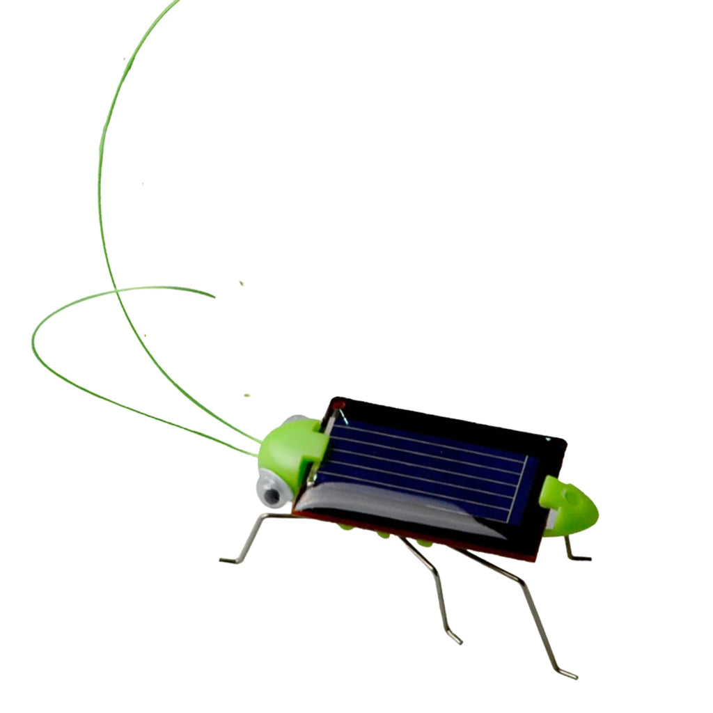 Solar Powered Grasshopper Toy – Kids Outdoor STEM Insect Model