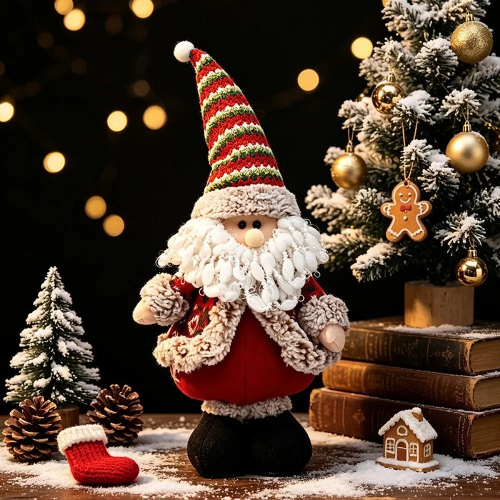 Adjustable Christmas Standing Figurine – Santa, Snowman & Reindeer