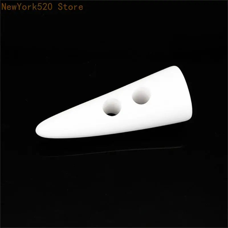 10Pcs Horn Resin Double Hole Sewing Buttons for Garments & Bags