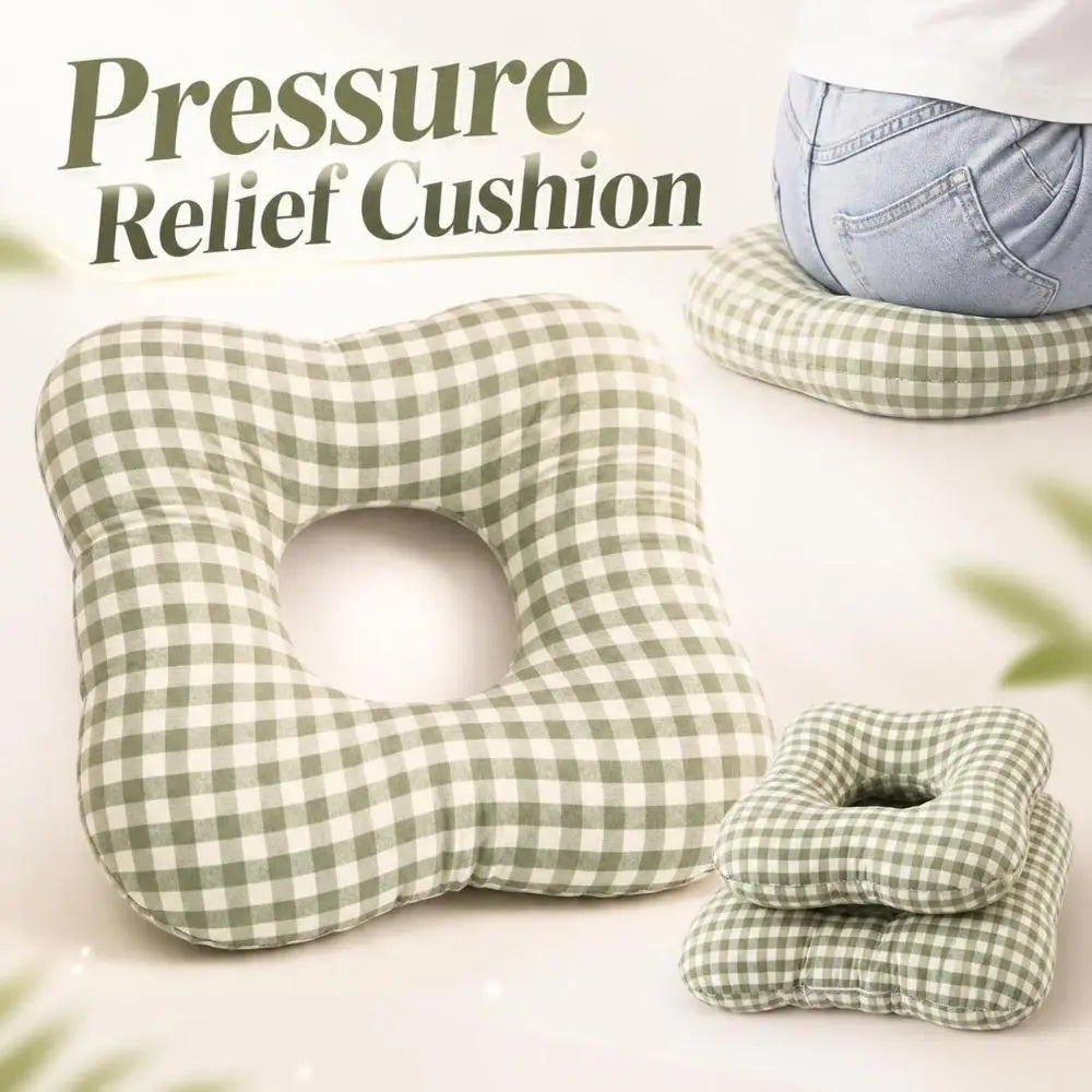 Soft Cotton Support Cushion – Breathable Portable Comfort Pad