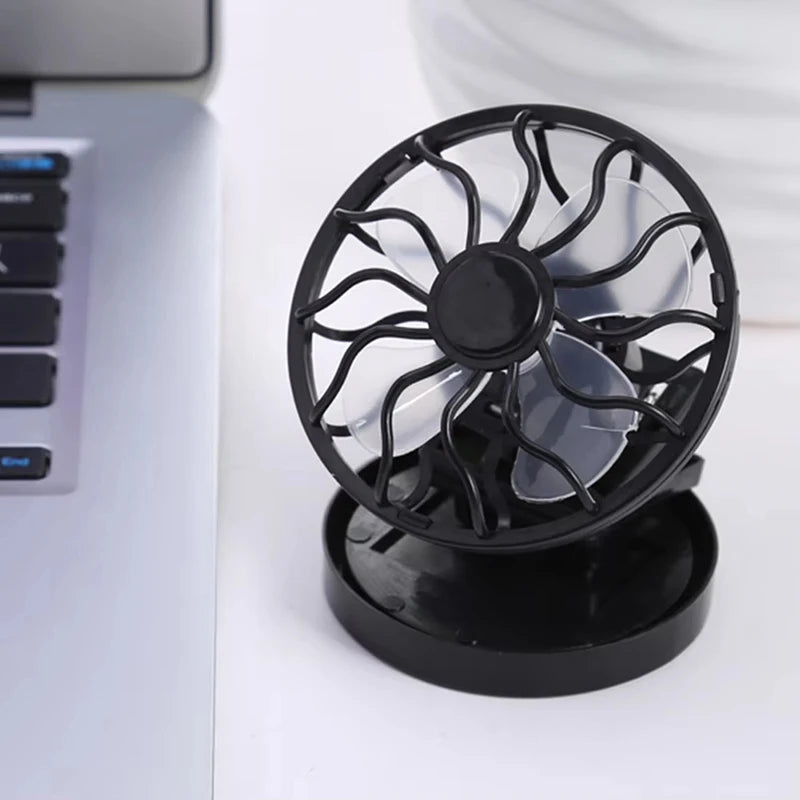 Solar Clip Fan for Hat & Cap – Portable Outdoor Cooling Fan