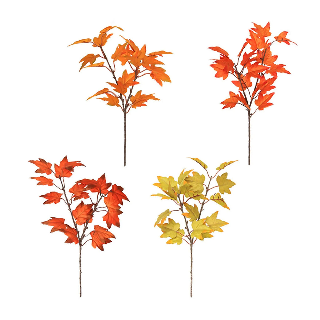 Artificial Maple Leaf Branch – Autumn Wedding & Home Décor