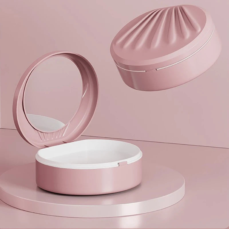 Aligner Case with Mirror – Retainer & Mouth Guard Organizer