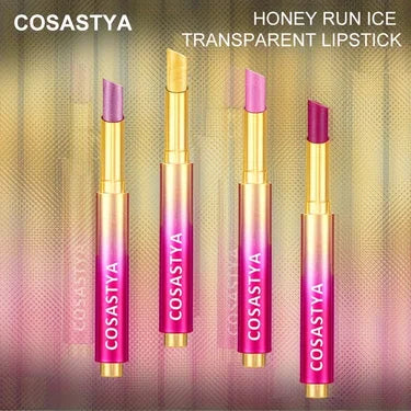 COSASTYA Ice Transparent Lipstick – Shiny Long-Lasting Lip Gloss