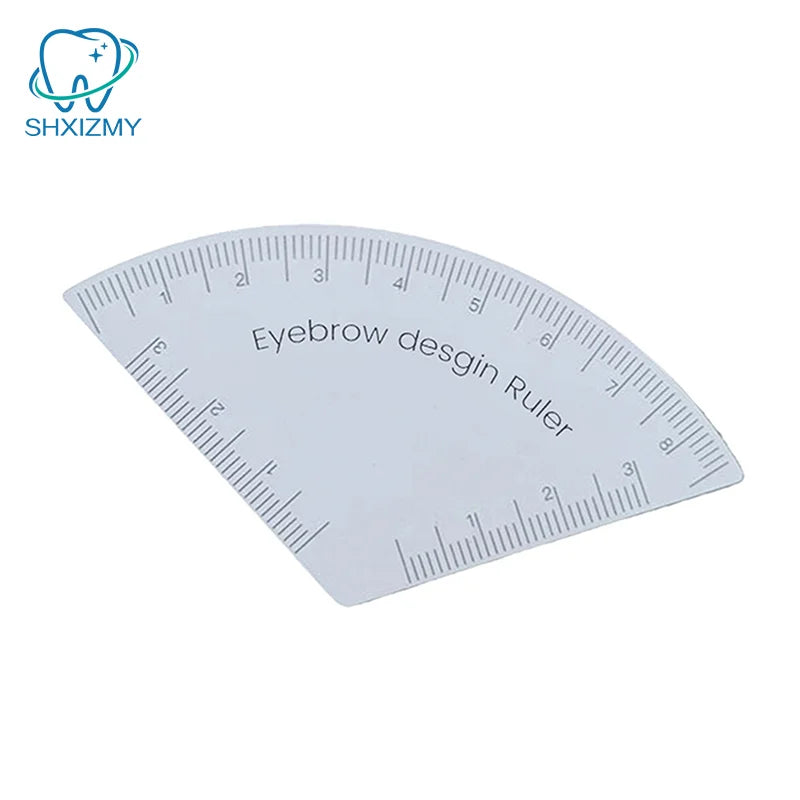 3-Pack Eyebrow Mapping Ruler Microblading Brow Shaping Stencil