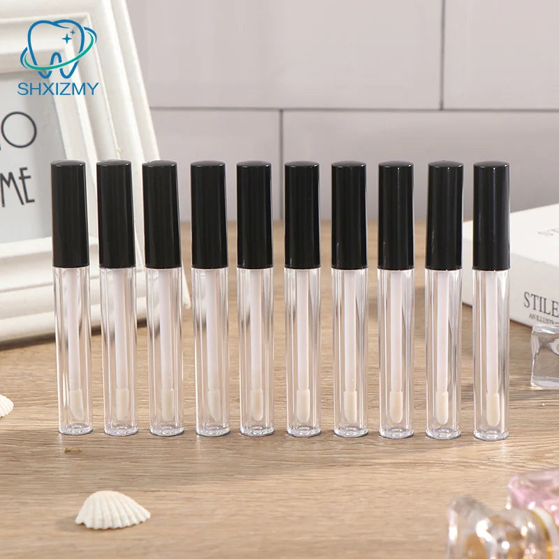 10-Pack 2.5ml Empty Lip Gloss Tubes – DIY Refillable Bottles