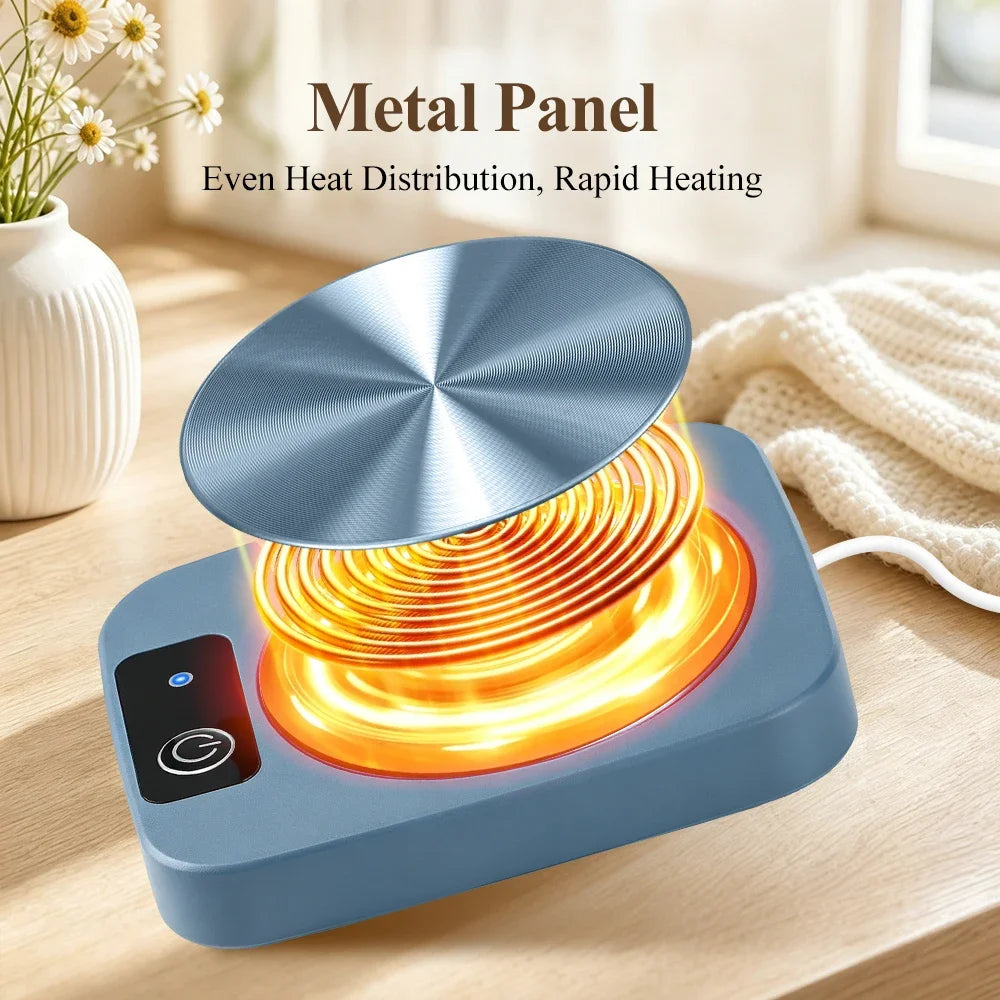 AFDEAL Electric Mug Warmer Coaster 45°C Constant Temp 10W