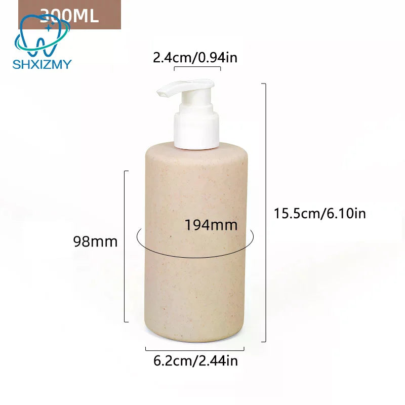Refillable Foaming Soap Dispenser 250ml–500ml Bathroom Bottle