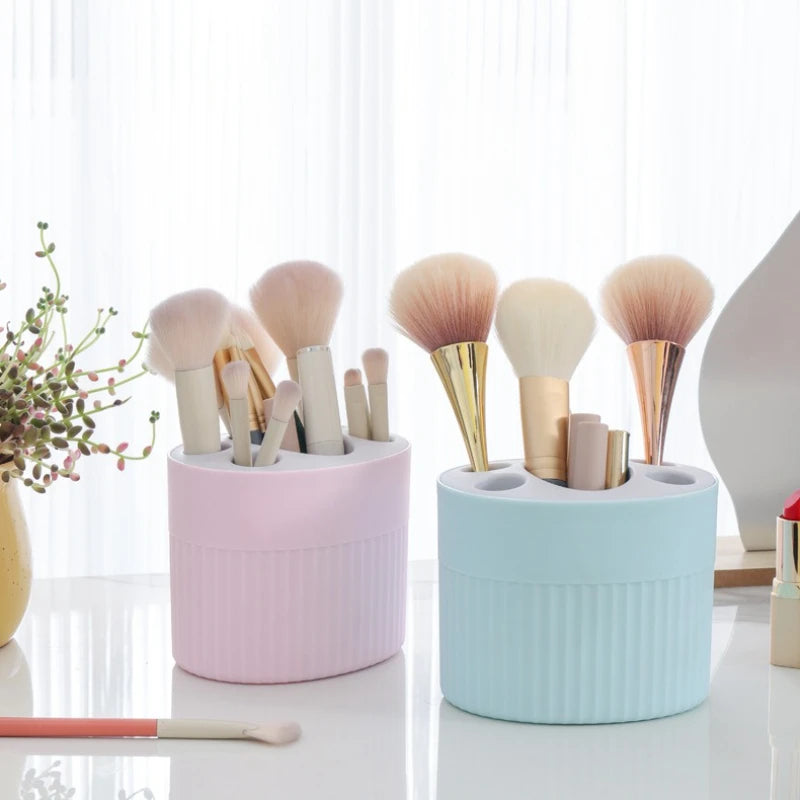 Toothbrush Holder Bathroom Organizer Stand | Drainage Holes