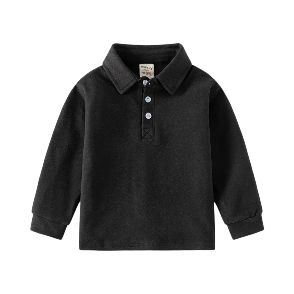 Boys Long Sleeve Polo Shirt Quick-Dry Sporty Top Ages 2–7