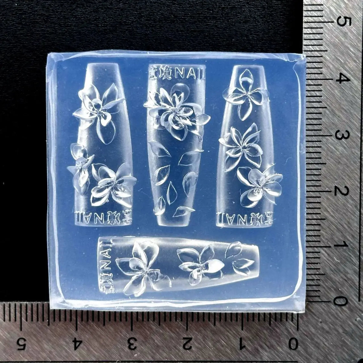 3D Silicone Flower Nail Mold – DIY Floral Nail Art Template