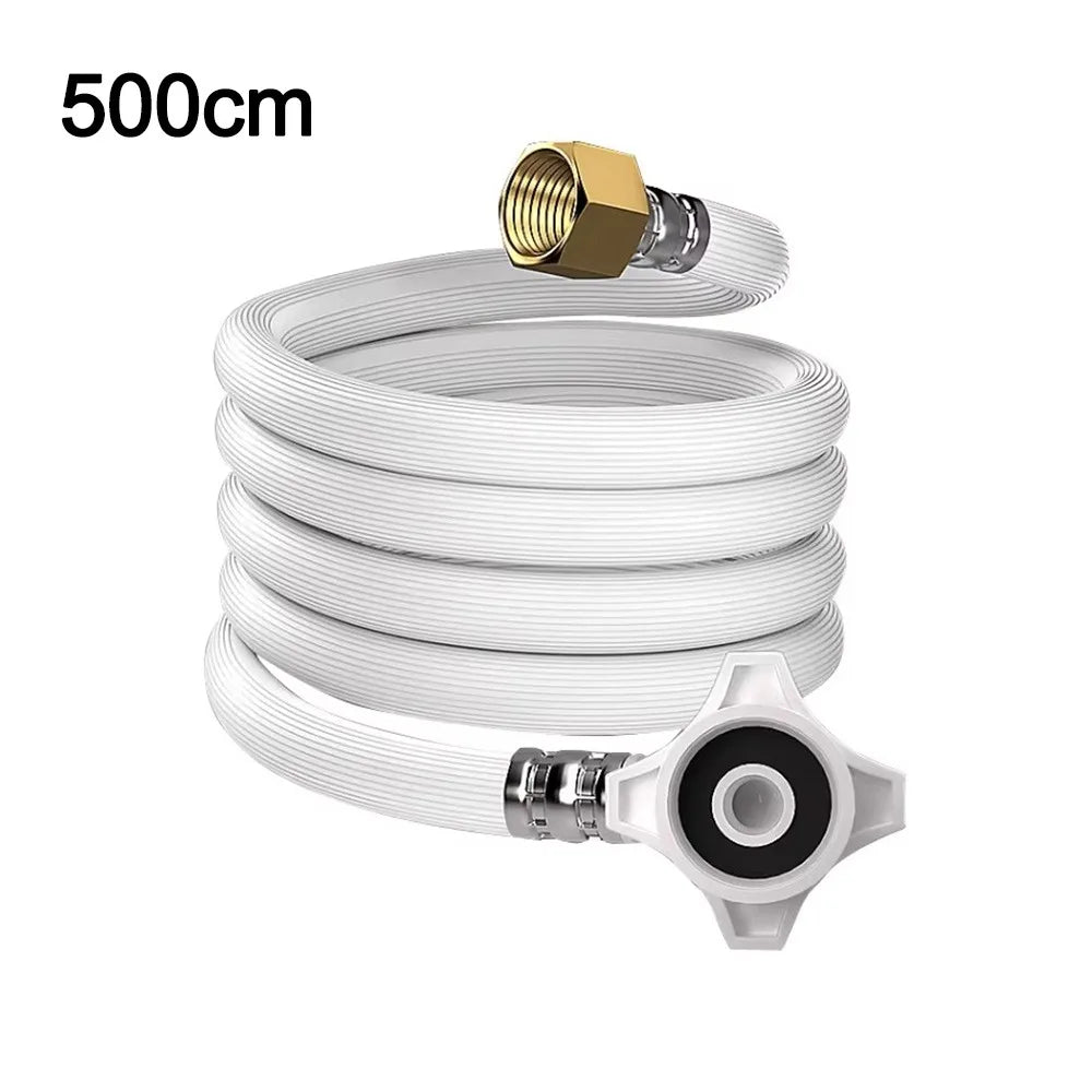 Flexible PVC Braided Plumbing Hose 80–500cm G1/2–G3/4