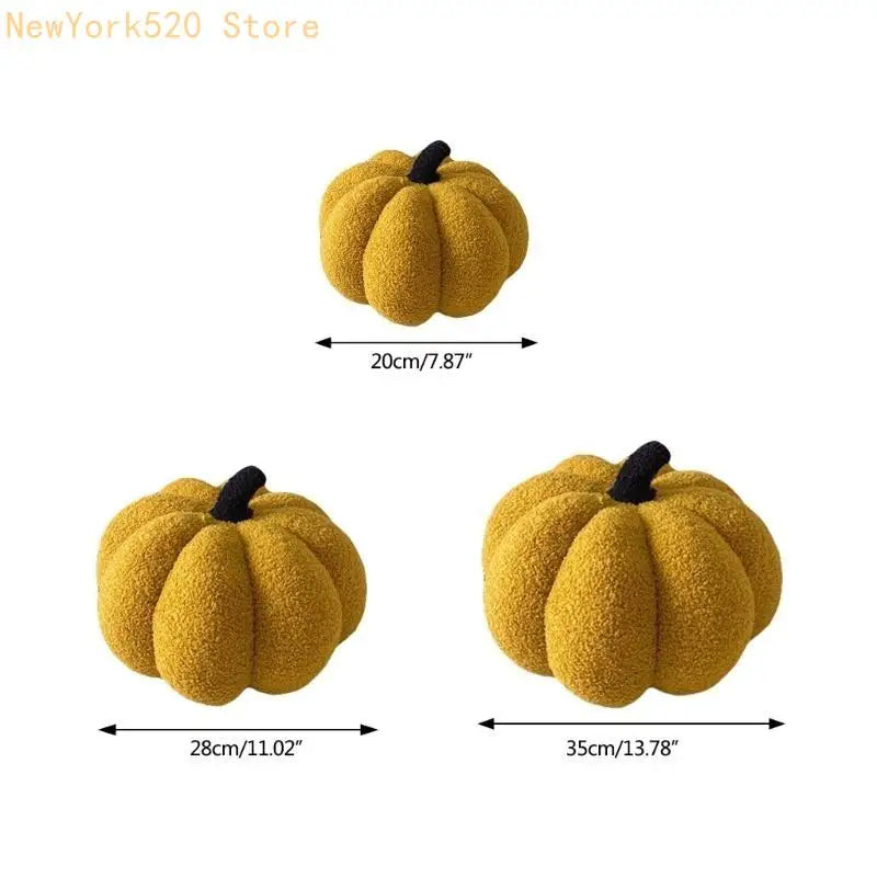 Pumpkin Plush Pillow Cushion – Soft Stuffed Toy Home Decor