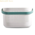 Plastic Storage Basket with Handle – Shower Caddy Organizer