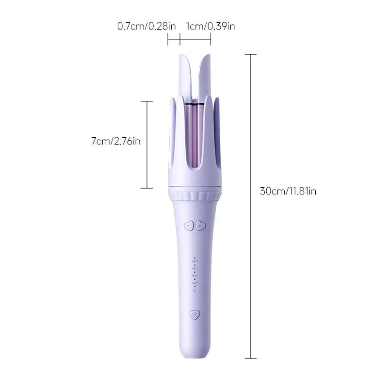 32MM Automatic Hair Curler – Ceramic Auto-Rotating Wand