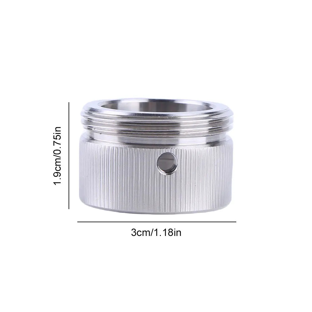M30x1.5 Stainless Steel Radiator Thermostat Valve Adapter
