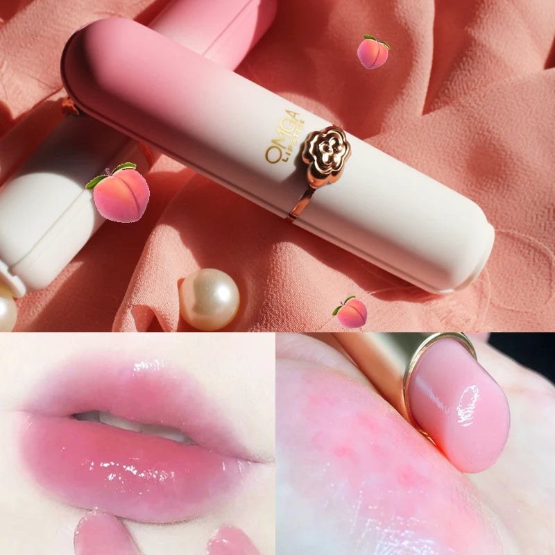 VIBE Peach Tinted Lip Balm – Moisturizing & Nourishing