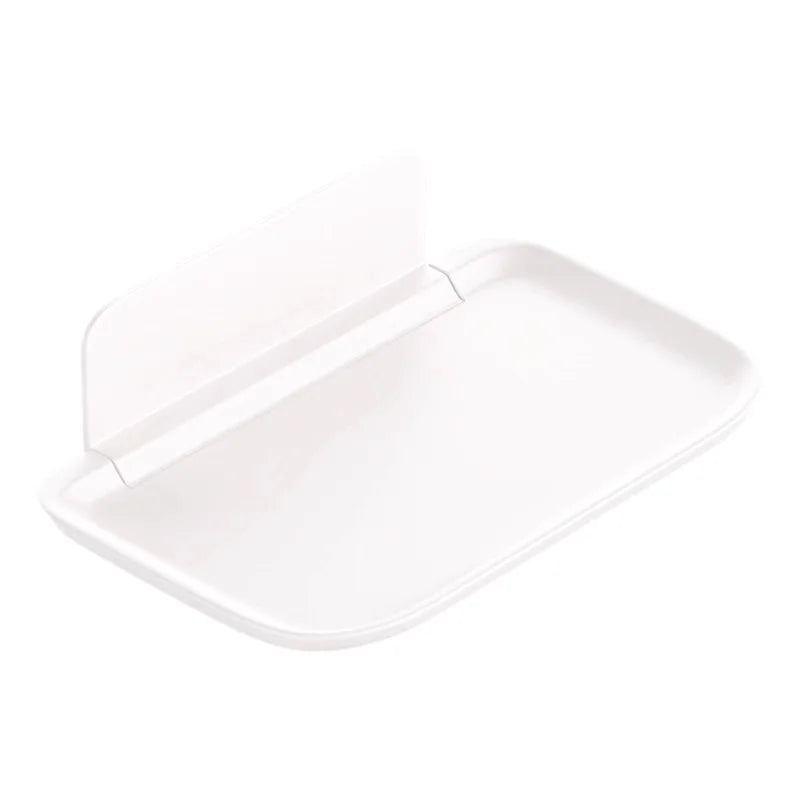 Punch-Free Folding Wall Shelf – Space-Saving Storage Tray