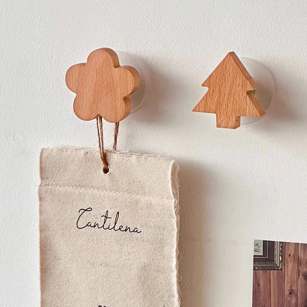 Wooden Animal Wall Hook – Coat Rack, Hat & Key Hanger