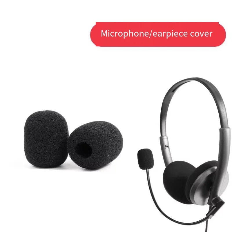 Universal Microphone Sponge Windscreen Cover for Mics & Headsets