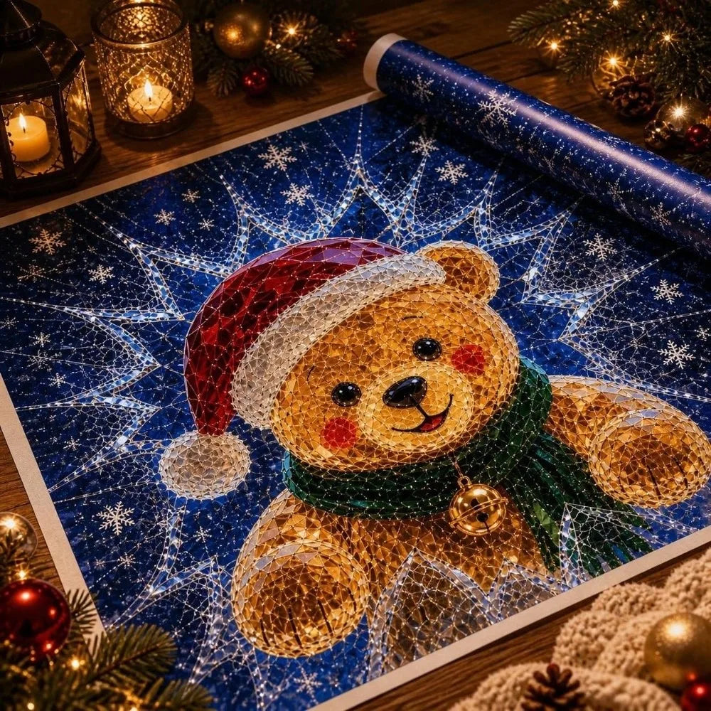 3D Christmas Window Clings – Reusable PVC Static Cling Decals